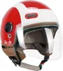 Kask Jet CGM 191G PIX SPRINT czerwono-biały długi daszek Podgląd zdjęcia produktu 2