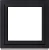 A black framed window against a white background. Anteprima dell’immagine prodotto