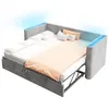 Schlafsofa mit Bettfunktion und LED-Beleuchtung Produktbild-Vorschau 1