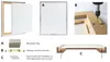 Stallmann Design XXL Schattenfugenrahmen 80x120 cm | Farbe: Produktbild-Vorschau 7