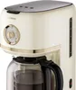 A close-up shot of a cream-colored retro-style coffee maker. Podgląd zdjęcia produktu