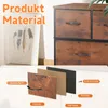 Schubkastenkommode Kommode mit 5 Schubladen Sideboard Produktbild-Vorschau 6