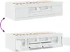 vidaXL Lit de jour avec tiroirs sans matelas blanc 90x200 Voir les images du produit 7