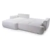 BEAUTYSOFA Ecksofa mit Schlaffunktion VENTO, Ottomane Produktbild-Vorschau 2