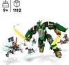 LEGO NINJAGO 2in1 Lloyds Jet-Mech - Spielzeug mit 5 Produktbild-Vorschau 3