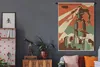 MuchoWow® Wandteppich Wandbehang Roboter - Vintage - Produktbild-Vorschau 5