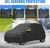 Bâche Voiture Imperméable Extérieur avec Fermeture pour Voir les images du produit 3