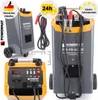 Batterieladegert Auto Starthilfe Ladegert PKW KFZ 12V/24V Produktbild-Vorschau 1