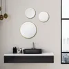 Specchio rotondo Talos Picasso oro Ø 25 cm - con cornice in Anteprima dell’immagine prodotto 3