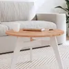 vidaXL Tischplatte Ø60x1,5 cm Rund Massivholz Buche Produktbild-Vorschau 1