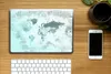 MuchoWow® Laptop Aufkleber Sticker Cover Weltkarte - Produktbild-Vorschau 2