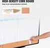 SucceBuy Tableau blanc mensuel 36 "x24" & tableau en liège Voir les images du produit 4