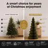 Świąteczna choinka z papieru firmy Mica Decorations - Podgląd zdjęcia produktu 6