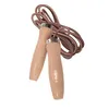 Sk07 Corde à sauter en cuir + poignées en bois Hms Voir les images du produit 15