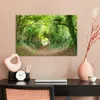 MuchoWow® Poster Wald - Baum - Tunnel 90x60 cm - Produktbild-Vorschau 3