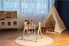 Kondela Montessori Holz-Spielbogen Stares - Natur / Grau Produktbild-Vorschau 6
