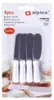 Buttermesser aus Stahl 10 cm 4 Stk. Produktbild-Vorschau 7