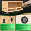 ITA Holz Terrarium 80х40х40 cm mit Seitenbelüftung & Produktbild-Vorschau 3