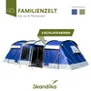 Skandika Tunnelzelt Montana 8 Personen | Camping Zelt Produktbild-Vorschau 1