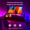 LED pásik 5 metrov - vodotesný IP65 - RGB - s diaľkovým Náhľad obrázku produktu 2