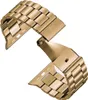 A rose gold metal watch band, detached at the clasp, is shown against a white background. Produktbild-Vorschau