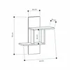 Skye Decor, Mill - Anthracite, Wandregale, Anthrazit, 64 x Produktbild-Vorschau 3