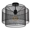 RGB LED Deckenleuchte, schwarz, rund, Käfig, D 40 cm Produktbild-Vorschau 8