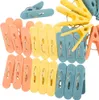 Mollette per abiti 18 pezzi plastica infradito forte Anteprima dell’immagine prodotto 1
