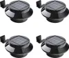 4er-Pack Solar-LED-Dachrinnenleuchten – Weiß/Schwarz, Produktbild-Vorschau 1
