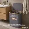 Roxlin Wäschekorb XXL 150L faltbar Bambus mit Deckel und 2 Produktbild-Vorschau 3