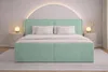 MOEBLO Boxspringbett Bett 04 – Boxspringbett aus Cord, Produktbild-Vorschau 2