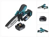 Makita DUC 150 T Akku Kettensäge 18 V 15 cm Brushless + 1x Produktbild-Vorschau 1