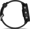 Side view of a black Garmin Forerunner 955 smartwatch. Náhled obrázku produktu