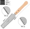 Japanische Zugsäge Zweischneidig 11/17 TPI Holzsäge Produktbild-Vorschau 2