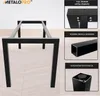 A table base with inset images highlighting its features. Náhľad obrázku produktu