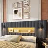 Postel okwish 140x200 s nočními lampičkami a úložným Náhled obrázku produktu 4
