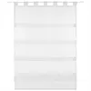 Gardine Raffoptik mit Schlaufe, Größe: 80x110cm, Farbe: Produktbild-Vorschau 2