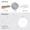 Planetmöbel AMYRA Konsolentisch 100 cm in Gold Eiche / Weiß Produktbild-Vorschau 7