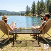 Campingtisch Klapptisch im Koffer 90*60cm höhenverstellbar Produktbild-Vorschau 8