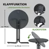 Stehtisch klappbar Ø 80 cm Höhe 110 cm Stahl Gastrotisch Produktbild-Vorschau 4