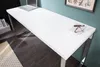 Moderner Schreibtisch WHITE DESK 140cm weiß Hochglanz Produktbild-Vorschau 4