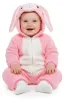 Pigiama Costume Onesie Travestimento Coniglietto Rosa 90: Anteprima dell’immagine prodotto 5
