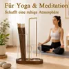 2-in-1 Räucherstäbchenhalter mit Glas-Aschefänger, Produktbild-Vorschau 3
