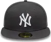 New Era 59FIFTY Cap New York Yankees MLB Basic graphite 7 Produktbild-Vorschau 7