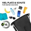 Sac sec en PVC Where Tomorrow - Style 02 - 10L - noir Voir les images du produit 5