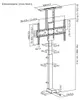Nedis Motorisierter TV-Lift - 37 - 80 " - maximal Produktbild-Vorschau 7