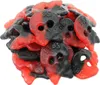 Bubs Totenkopf Fruchtgummi mit Himbeergeschmack und Lakritz Produktbild-Vorschau 1