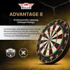 Bull's Dartboard Advantage 8 mit ultradünnem Drahtsystem, Produktbild-Vorschau 4