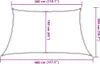 vidaXL Tenda da sole 160 g/m² antracite 3/4x2 m HDPE Anteprima dell’immagine prodotto 7