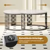STILVORA Couchtisch Wohnzimmertisch mit Bodenschutz, Produktbild-Vorschau 7